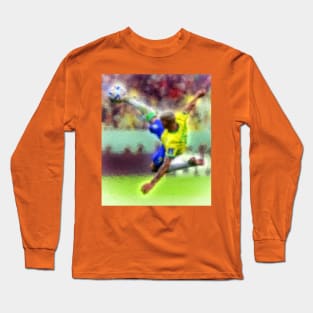 Brazilian Football Long Sleeve T-Shirt